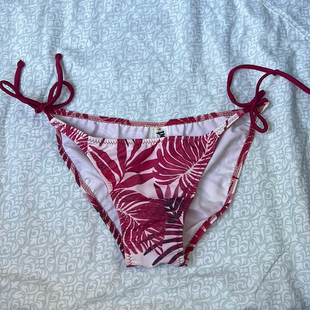 Purpleish pink tropical vibe bottoms